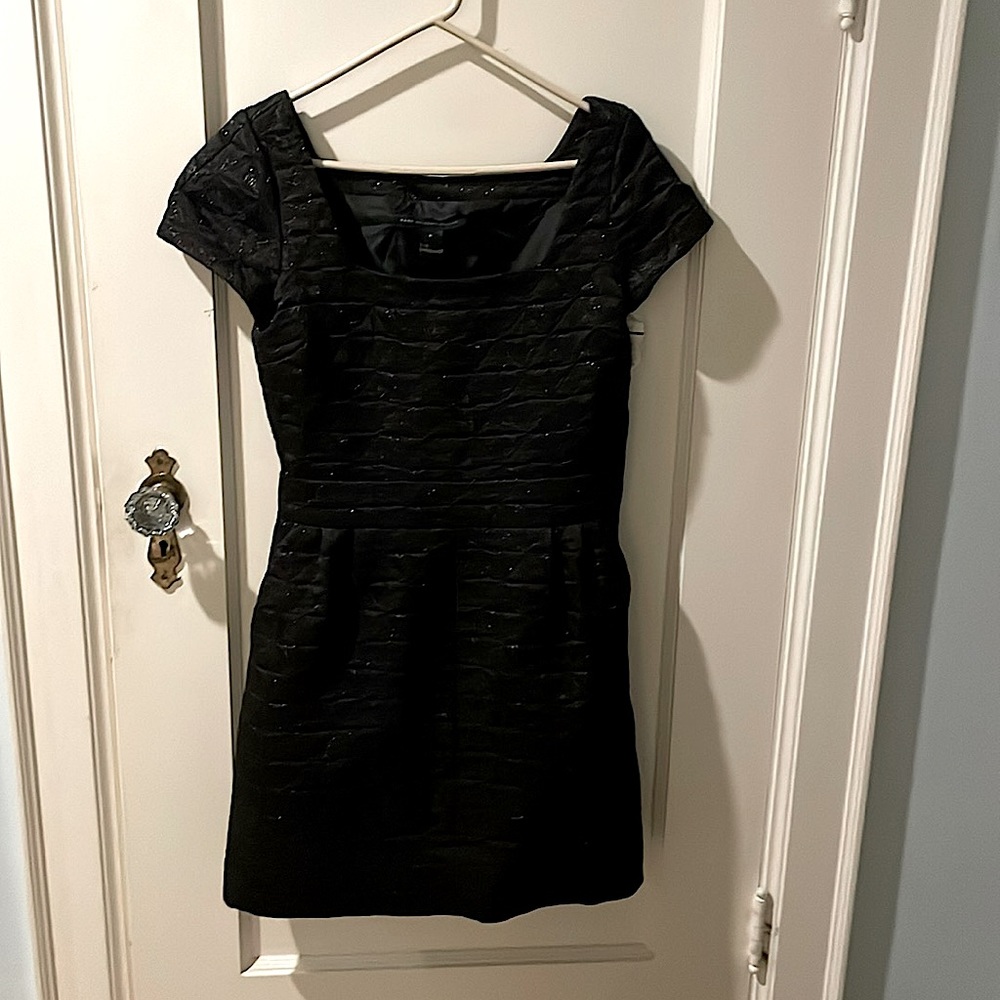 Marc Jacobs jacquard black dress